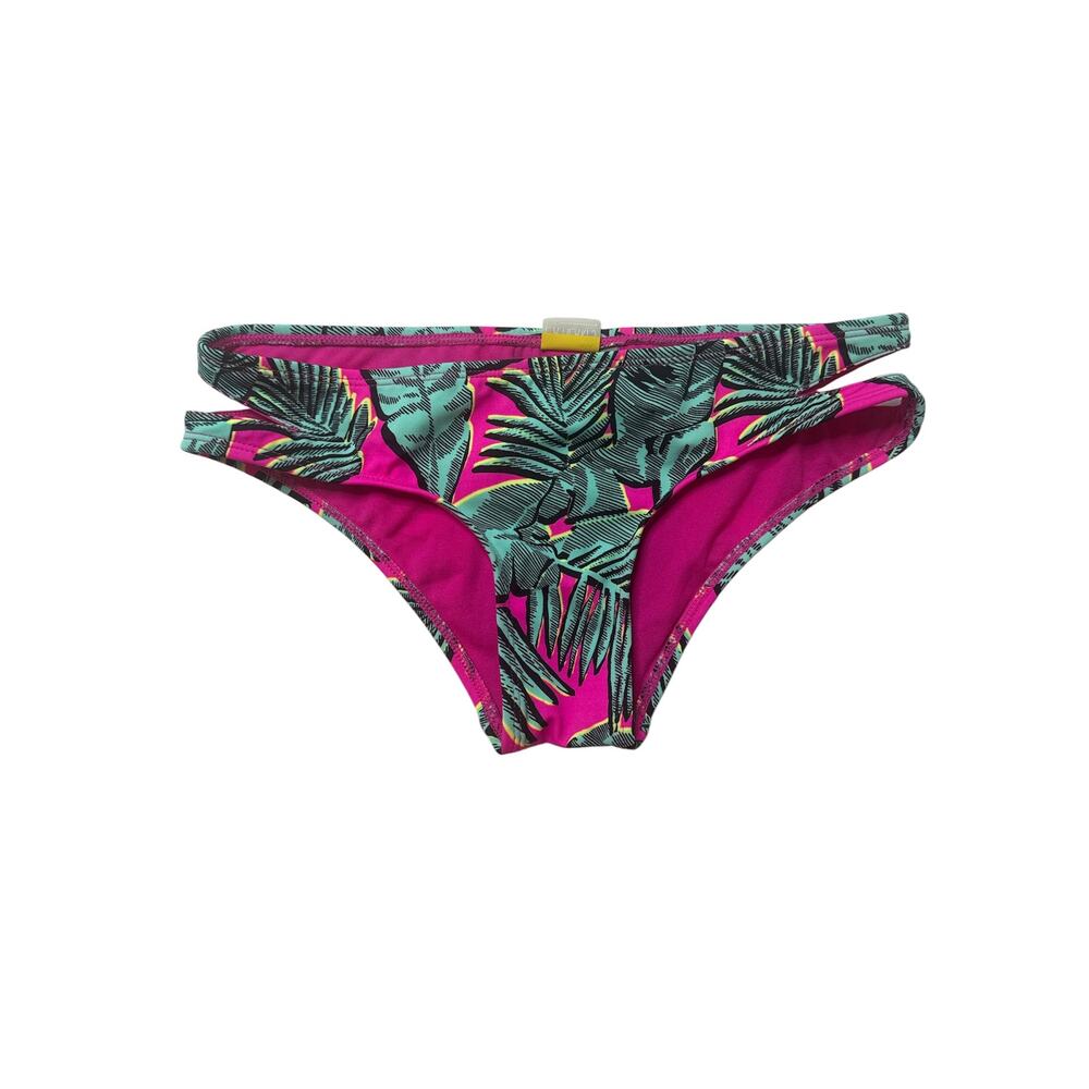 LA Hearts Tropical palm leaf print design - Size S